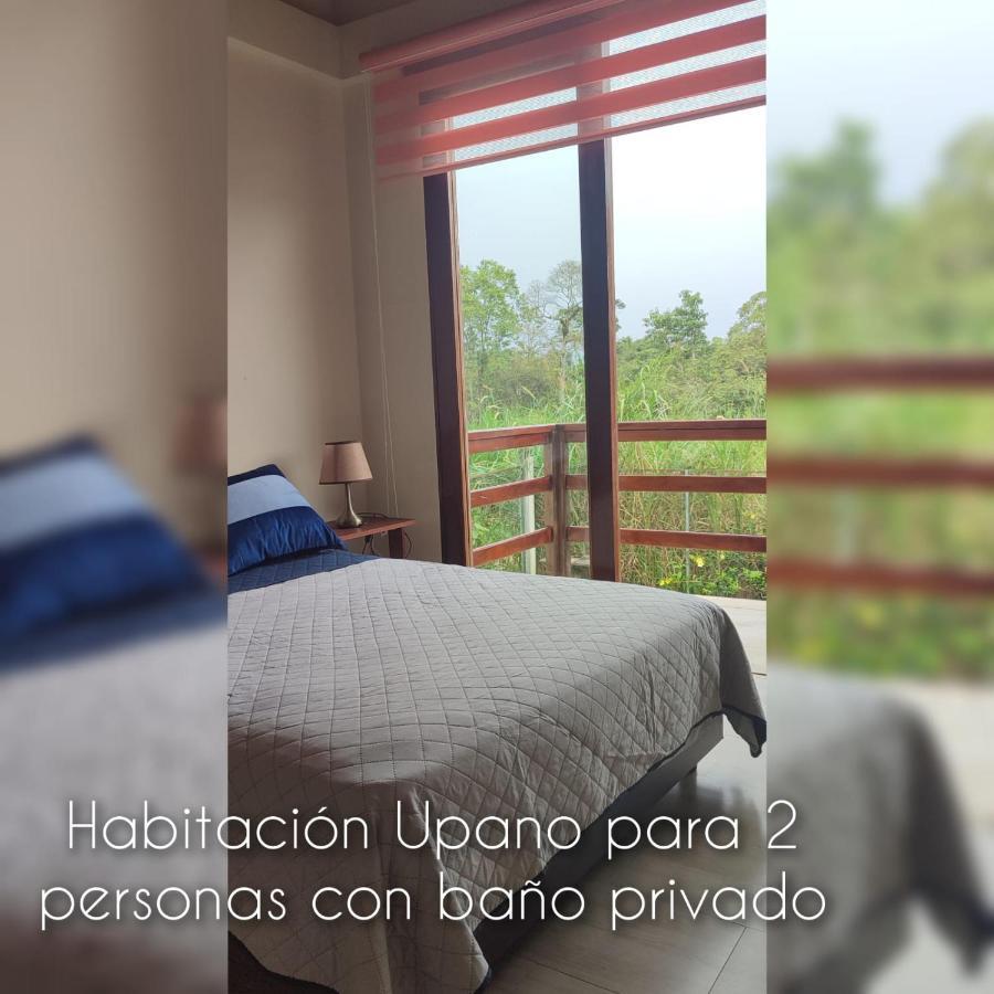 לינה וארוחת בוקר Macas Quinta Isabel, Casa De Huespedes & Cafeteria מראה חיצוני תמונה