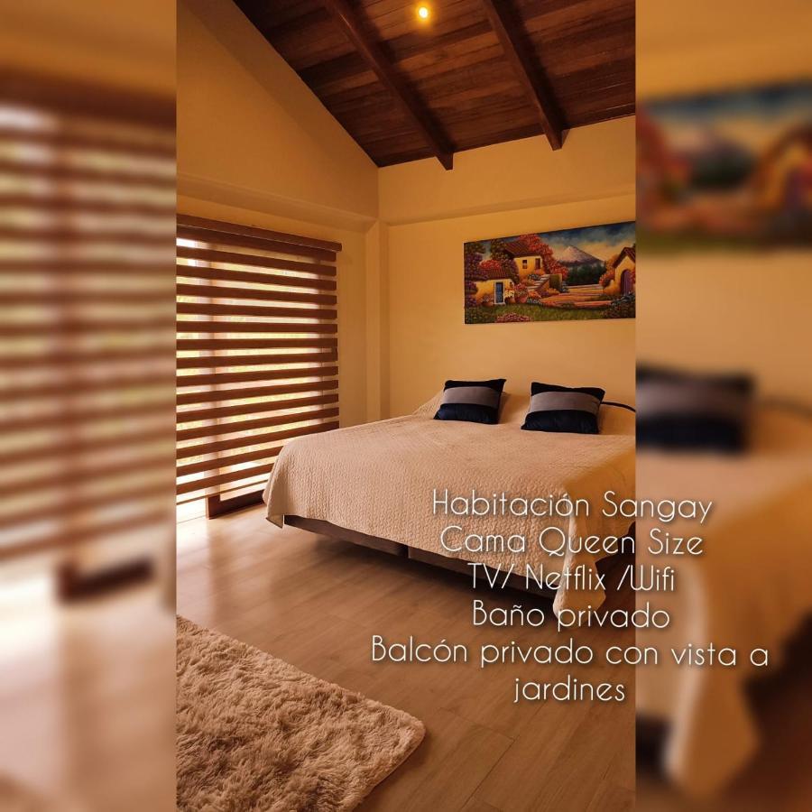 לינה וארוחת בוקר Macas Quinta Isabel, Casa De Huespedes & Cafeteria מראה חיצוני תמונה